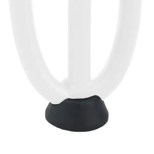 Noge s ukosnicama za stolić za kavu 4 kom. bijele 42 cm, puni čelik - Bijela 42 cm 3 rods Cijena