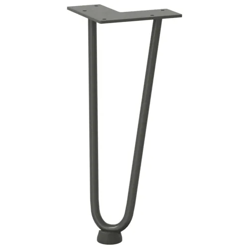 Noge s ukosnicama za stolić za kavu 4 kom. antracit 30 cm puni čelik - Antracit 30 cm 2 rods Cijena