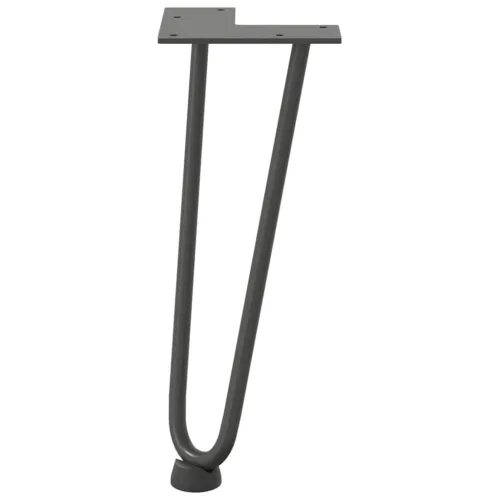 Noge s ukosnicama za stolić za kavu 4 kom. antracit 30 cm puni čelik - Antracit 30 cm 2 rods Cijena