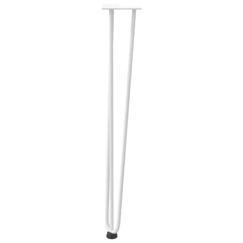 ukosne noge za konzolne stoliće za konzolni stolić 4 kom. Bijele 72 cm Puni čelik - Bijela 72 cm 3 rods Cijena