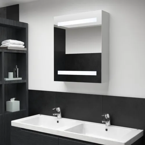 LED kupaonski ormarić s ogledalom 50 x 13,5 x 60 cm Cijena
