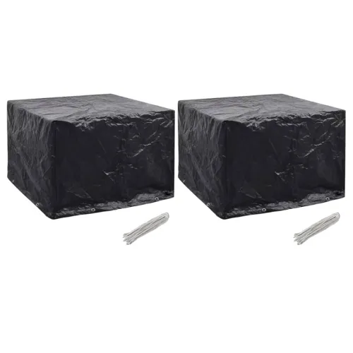 Navlake za vrtni namještaj s 8 ušica 2 kom 122 x 112 x 98 cm - 122 x 112 x 98 cm 2 Cijena