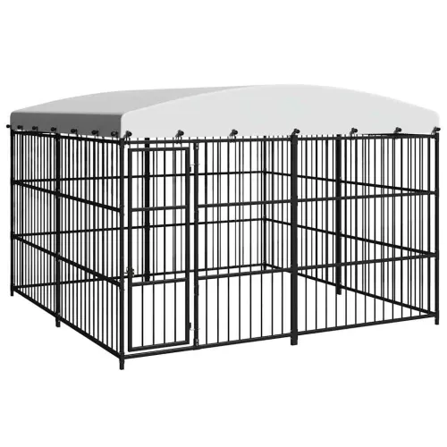 Vanjski kavez za pse s krovom 300 x 300 x 210 cm - 300 x 300 x 210 cm 1 Da Cijena