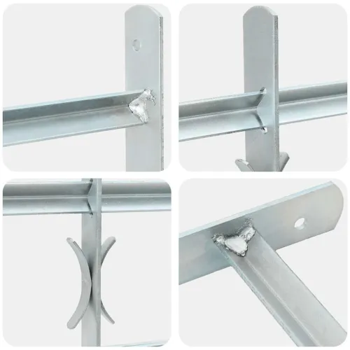 Podesiva sigurnosna rešetka za prozore s 2 prečke 700 - 1050 mm - 63-115 cm 2 prečke 1 Cijena