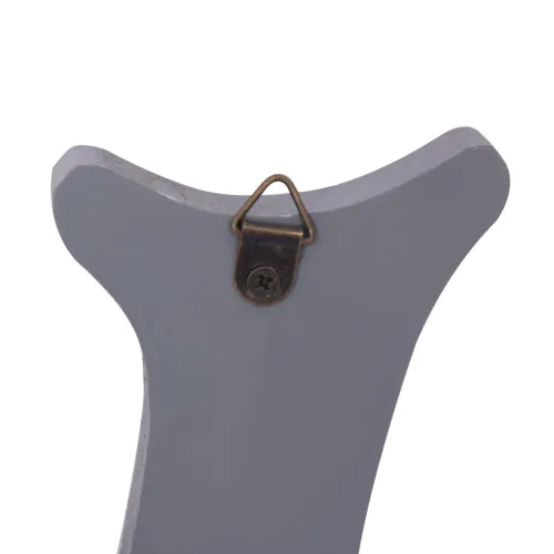 Zidna vješalica za kapute WELCOME siva 74 x 29,5 cm - Siva (welcome) Cijena
