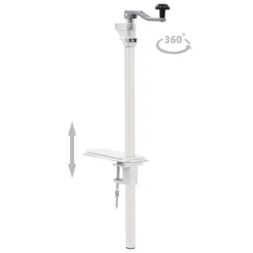 Otvarač za limenke srebrni 70 cm aluminij i nehrđajući čelik Cijena