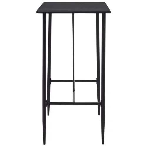 Barski stol crni 120 x 60 x 110 cm MDF - Crna 1 Cijena