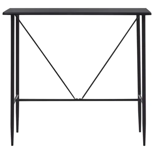 Barski stol crni 120 x 60 x 110 cm MDF - Crna 1 Cijena