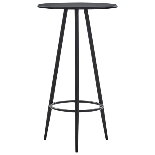 Barski stol crni 60 x 107,5 cm MDF - Crna 1 Cijena