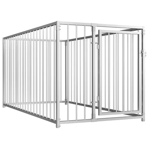 Vanjski kavez za pse 100 x 200 x 100 cm - 100 x 200 x 100 cm 1 Cijena