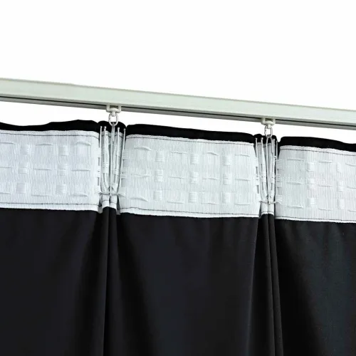 Zavjese za zamračivanje 2 kom baršunaste crne 140 x 175 cm - Crna 140 x 175 cm Cijena