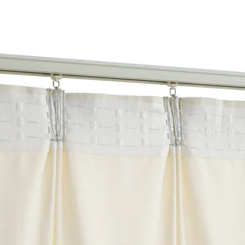 Zavjese za zamračivanje 2 kom baršunaste krem 140 x 225 cm - Krema 140 x 225 cm Cijena