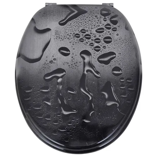 Sjedalo WC školjke od MDF-a s dizajnom kapi vode - 1 kapljica vode Ne Cijena