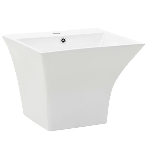 Zidni Lavabo - Umivaonik keramički bijeli 500 x 450 x 410 mm Cijena