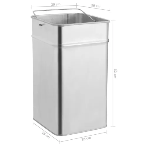 Pepeljara 36 L Čelik Crna - Crna 36 l Cijena