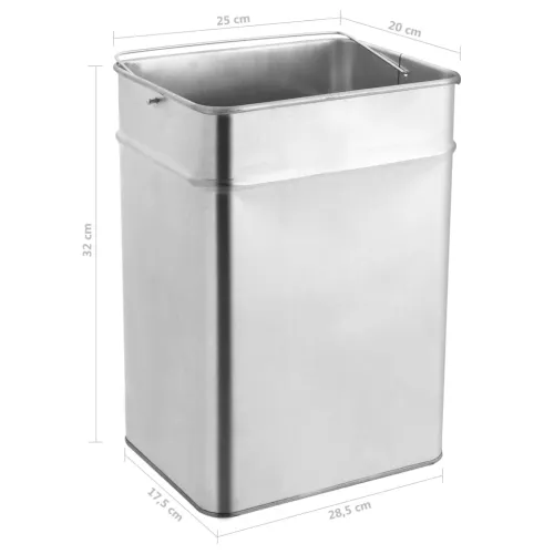Pepeljara 45 L Čelik Crna - Crna 45 l Cijena