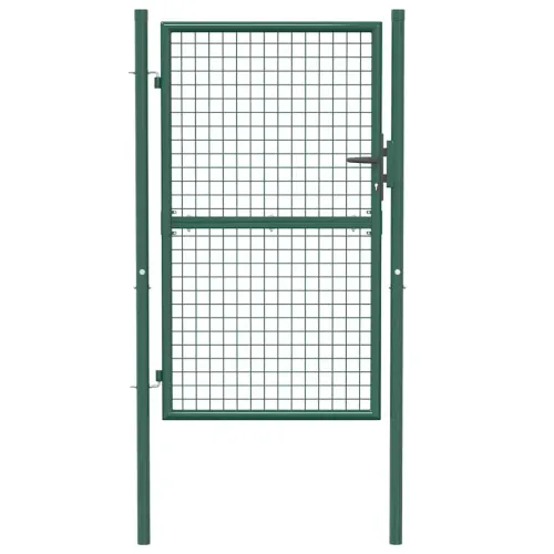 Dvorišna vrata - Vrata za ogradu Čelik 100x150 cm Zelena - 100 x 150 cm Cijena