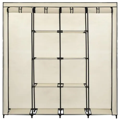 Ormar s 4 odjeljka krem 175 x 45 x 170 cm - Krema 1 1 Cijena
