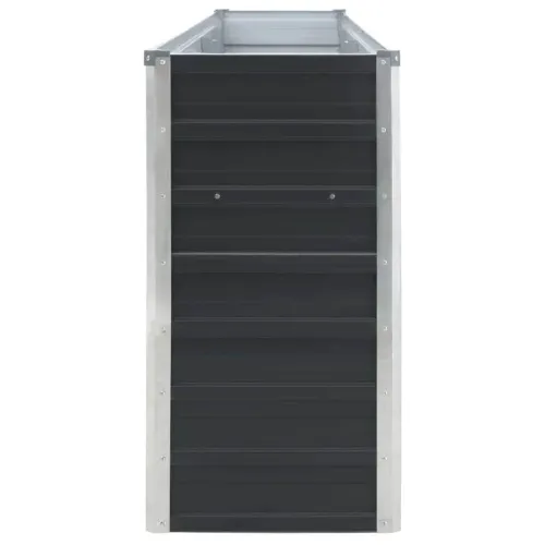 Povišena gredica - Vrtna gredica 320x40x77 cm pocinčani čelik antracit - 320 x 40 x 77 cm Cijena