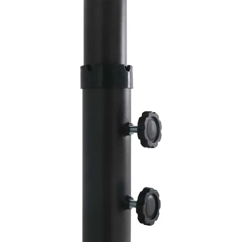 Vanjski suncobran s aluminijskim stupom 460 x 270 cm plavi - Plava Cijena