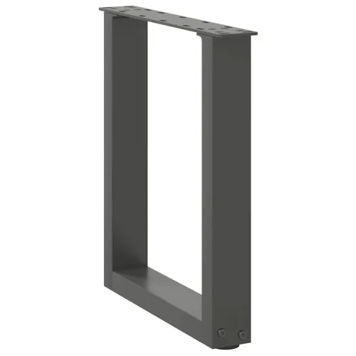 Noge za klub stolić U-oblik 2 kom antracit 28 x (42-43) cm čelik - Antracit 28 x (42-43) cm 2 Cijena