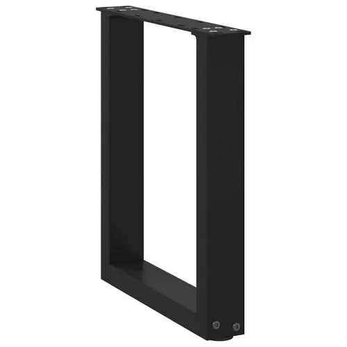 Noge za klub stolić U-oblik 2 kom Crne 38 x (42-43) cm Čelik - Crna 38 x (42-43) cm 2 1 Cijena