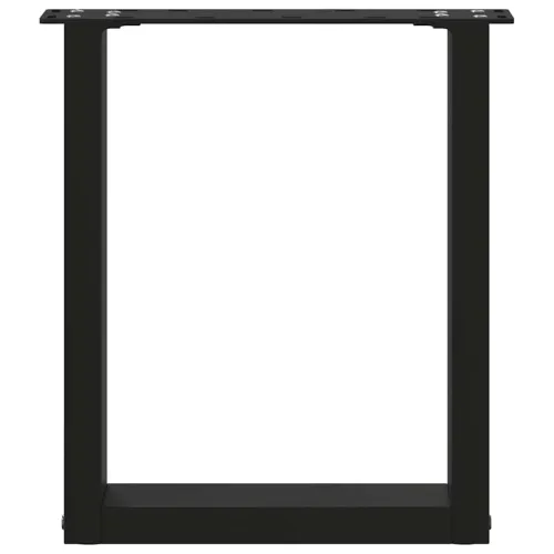 Noge za klub stolić U-oblik 2 kom Crne 38 x (42-43) cm Čelik - Crna 38 x (42-43) cm 2 1 Cijena
