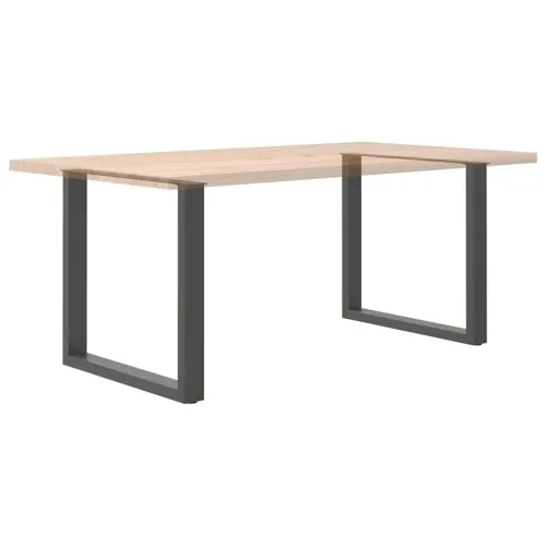 Noge za blagovaonski stol U-oblik 2 kom antracit 80 x (72-73) cm čelik - Antracit 80 x (72-73) cm 2 Cijena