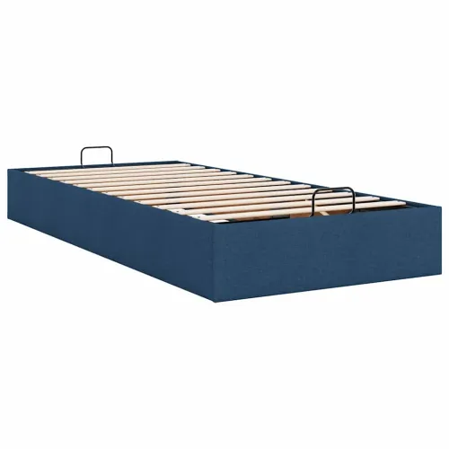 otoman okvir kreveta bez madraca plavi 80x200 cm od tkanine - Plava 80 x 200 cm Plava 80 x 200 cm Cijena