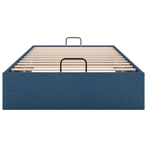 otoman okvir kreveta bez madraca plavi 80x200 cm od tkanine - Plava 80 x 200 cm Plava 80 x 200 cm Cijena