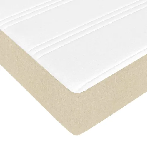 otoman okvir kreveta s madraca krem 80x200cm od tkanine - Krema 80 x 200 cm Krema 80 x 200 cm Cijena