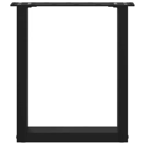 Noge za klub stolić U-oblik 2 kom Crne 28 x (42-43) cm Čelik - Crna 28 x (42-43) cm 2 Cijena