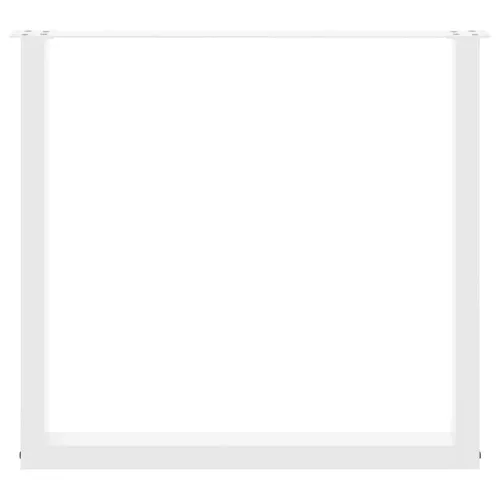 Noge za blagovaonski stol U-oblik 3 kom Bijele 80 x (72-73) cm Čelik - Bijela 80 x (72-73) cm 3 Cijena