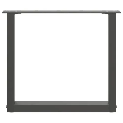 Noge za klub stolić U-oblik 2 kom antracit 50 x (42-43) cm čelik - Antracit 50 x (42-43) cm 2 Cijena