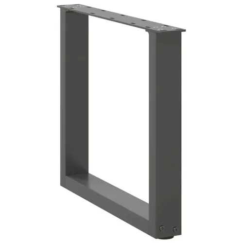 Noge za klub stolić U-oblik 2 kom antracit 50 x (42-43) cm čelik - Antracit 50 x (42-43) cm 2 Cijena