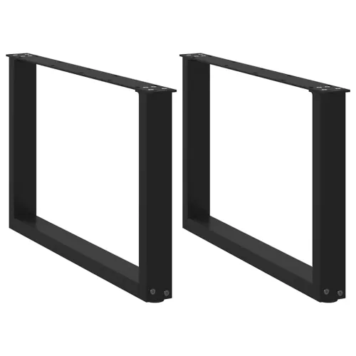 Noge za klub stolić U-oblik 2 kom Crne 70 x (42-43) cm Čelik - Crna 70 x (42-43) cm 2 Cijena