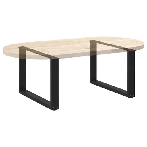 Noge za klub stolić U-oblik 2 kom Crne 70 x (42-43) cm Čelik - Crna 70 x (42-43) cm 2 Cijena