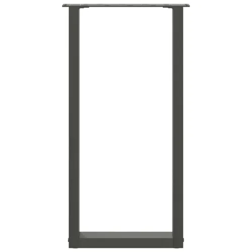 Noge za konzolni stol u obliku slova U, 2 kom, antracit, 28 x (72-73) cm, čelik - Antracit 28 x (72-73) cm 2 Cijena
