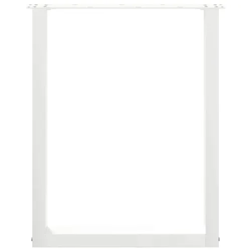 Noge za blagovaonski stol U-oblik 2 kom Bijele 70 x (72-73) cm Čelik - Bijela 70 x (72-73) cm 2 Cijena