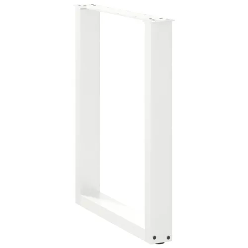 Noge za blagovaonski stol U-oblik 2 kom Bijele 70 x (72-73) cm Čelik - Bijela 70 x (72-73) cm 2 Cijena