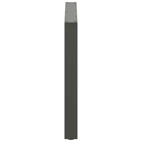Noge za blagovaonski stol U-oblik 2 kom antracit 100 x (72-73) cm čelik - Antracit 100 x (72-73) cm 2 Cijena