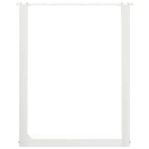Noge za blagovaonski stol U-oblik 3 kom Bijele 70 x (72-73) cm Čelik - Bijela 70 x (72-73) cm 3 Cijena