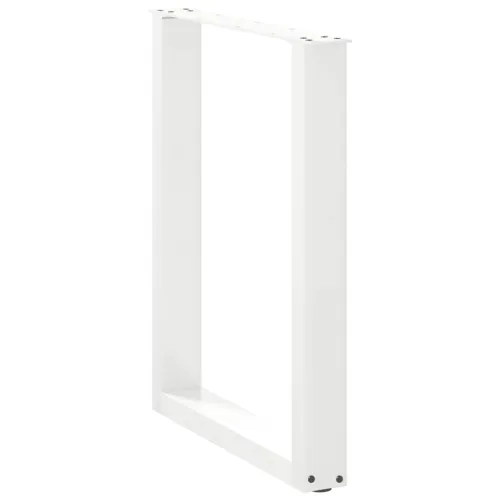 Noge za blagovaonski stol U-oblik 3 kom Bijele 70 x (72-73) cm Čelik - Bijela 70 x (72-73) cm 3 Cijena