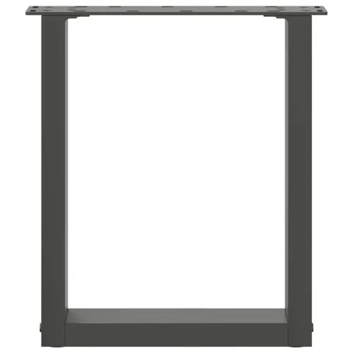 Noge za klub stolić U-oblik 2 kom antracit 38 x (42-43) cm čelik - Antracit 38 x (42-43) cm 2 Cijena