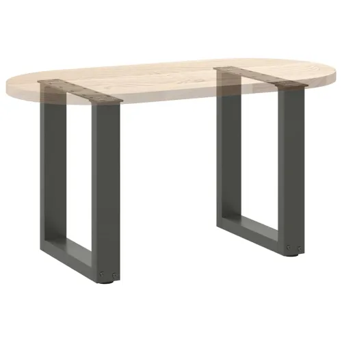 Noge za klub stolić U-oblik 2 kom antracit 38 x (42-43) cm čelik - Antracit 38 x (42-43) cm 2 Cijena