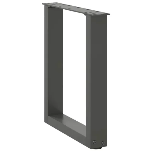 Noge za klub stolić U-oblik 2 kom antracit 38 x (42-43) cm čelik - Antracit 38 x (42-43) cm 2 Cijena