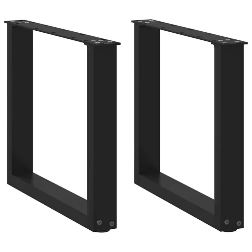 Noge za klub stolić U-oblik 2 kom Crne 50 x (42-43) cm Čelik - Crna 50 x (42-43) cm 2 Cijena