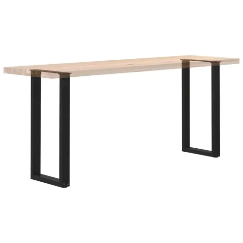 Noge za konzolni stol U-oblik 2 kom Crne 28 x (72-73) cm Čelik - Crna 28 x (72-73) cm 2 Cijena