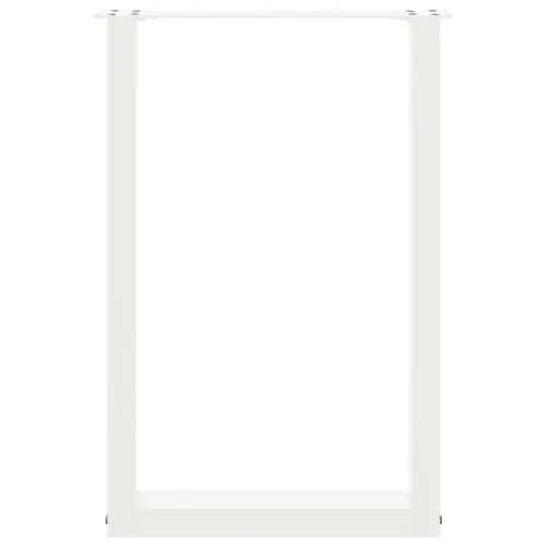 Noge za blagovaonski stol U-oblik 2 kom Bijele 50 x (72-73) cm Čelik - Bijela 50 x (72-73) cm 2 Cijena