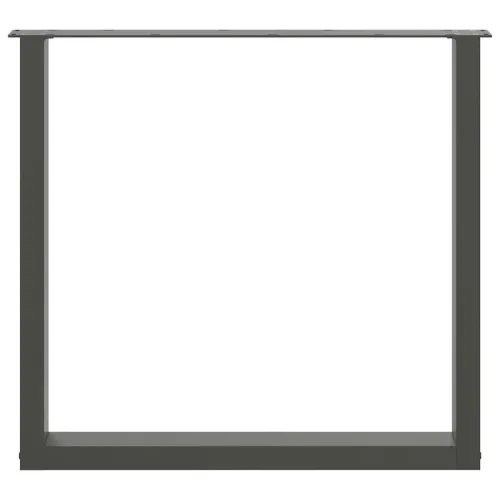 Noge za blagovaonski stol U-oblik 2 kom antracit 90 x (72-73) cm čelik - Antracit 90 x (72-73) cm 2 Cijena